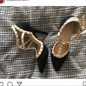 Studded heels super cute